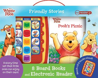 Disney Winnie the Pooh Friendly Stories: Me Reader Jr 8 Board Books and  Electronic Reader Sound Book Set