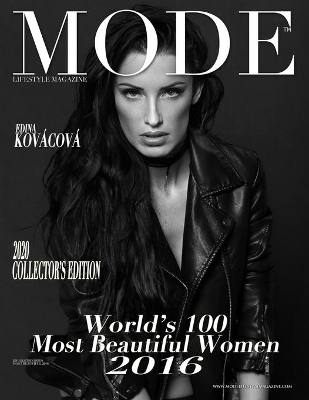 Mode Lifestyle Magazine World's 100 Most Beautiful Women 2016: 2020 Collector's Edition - Edina Kovácová Cover