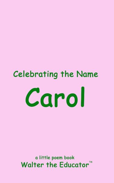 Celebrating the Name Carol