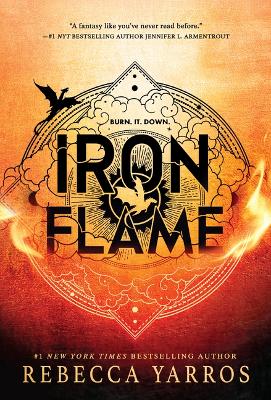Iron Flame Large type / large print edition