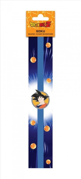 Dragon Ball Z: Goku Enamel Charm Bookmark