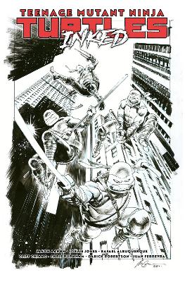 Teenage Mutant Ninja Turtles, Vol. 1: Return to New York Inked Deluxe Edition, Inked Deluxe Edition