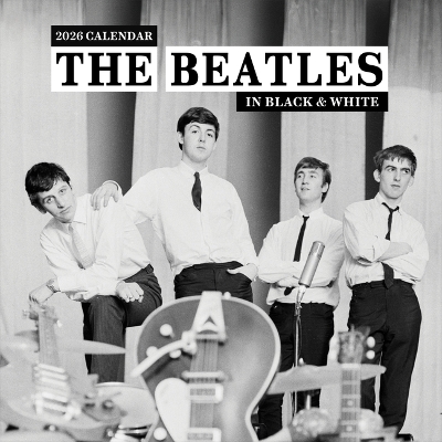 Cal 2026- The Beatles: In Black & White Wall