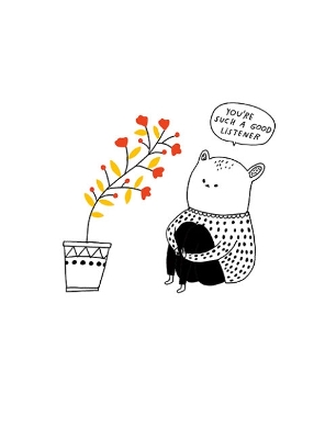 Good Listener: 6 Greeting Card Pack
