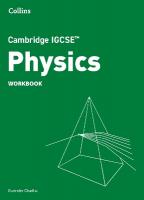 Cambridge IGCSE Physics Workbook