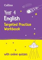 Year 4 English Targeted Practice Workbook: Ideal for Use at Home and School 2nd Revised edition