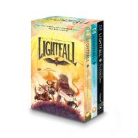 Lightfall 3-Book Box Set: A Graphic Novel Collection: Shadow of the Bird, The Dark Times, The Girl &  the Galdurian