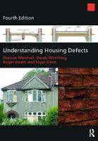 Understanding Housing Defects 4th edition