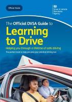 official DVSA guide to learning to drive 2019 ed