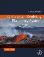 Earth as an Evolving Planetary System 4th edition