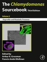 Chlamydomonas Sourcebook: Volume 2: Organellar and Metabolic Processes 3rd edition