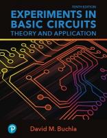 Experiments in Basic Circuits: Theory and Application 10th edition