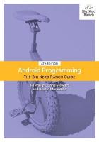 Android Programming: The Big Nerd Ranch Guide 4th edition