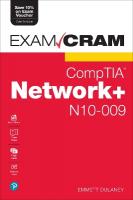 CompTIA Networkplus N10-009 Exam Cram 8th edition