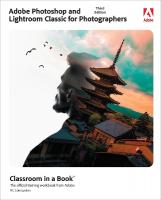 Adobe Photoshop and Lightroom Classic Classroom in a Book 3rd edition