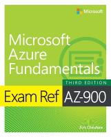 Exam Ref AZ-900 Microsoft Azure Fundamentals 3rd edition
