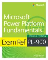 Exam Ref PL-900 Microsoft Power Platform Fundamentals 2nd edition