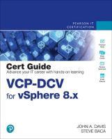 VCP-DCV for vSphere 8.x Cert Guide 5th edition