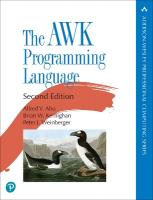 AWK Programming Language 2nd edition