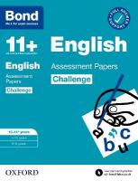 Bond 11plus English Challenge Assessment Papers 10-11 years: Ready for the 2025  exam (for GL Assessment & other 11 plus exams) 1