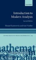 Introduction to Modern Analysis 2nd Revised edition