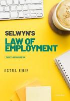 Selwyn's Law of Employment 22nd Revised edition