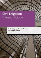 Civil Litigation 15th Revised edition