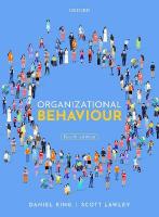 Organizational Behaviour 4th Revised edition