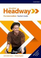 Headway: Pre-Intermediate: Teacher's Guide with Teacher's Resource Center 5th Revised edition