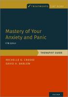 Mastery of Your Anxiety and Panic: Therapist Guide 5th Revised edition
