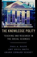 Knowledge Polity: Teaching and Research in the Social Sciences