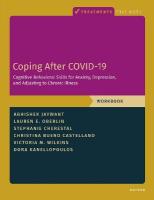 Coping After COVID-19: Cognitive Behavioral Skills for Anxiety, Depression,  and Adjusting to Chronic Illness: Client Workbook