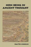 Non-Being in Ancient Thought