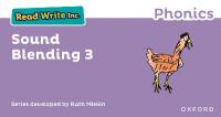 Read Write Inc. Phonics: Sound Blending Book 3 1