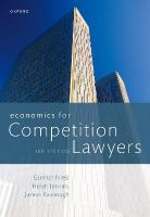Economics for Competition Lawyers 3e 3rd Revised edition