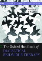 Oxford Handbook of Dialectical Behaviour Therapy