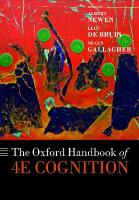 Oxford Handbook of 4E Cognition