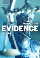 Evidence 6th Revised edition
