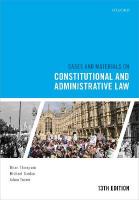 Cases and Materials on Constitutional and Administrative Law 13th Revised edition