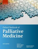 Oxford Textbook of Palliative Medicine 6th Revised edition