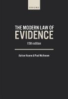 Modern Law of Evidence 15th Revised edition