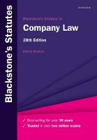 Blackstone's Statutes on Company Law 28th Revised edition