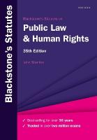 Blackstone's Statutes on Public Law & Human Rights 35th Revised edition