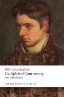 Spirit of Controversy: and Other Essays