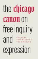 Chicago Canon on Free Inquiry and Expression