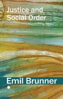 Justice and Social Order
