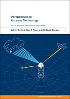 Perspectives in Antenna Technology: Recent Advances and Systems Applications