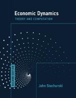 Economic Dynamics, second edition: Theory and Computation