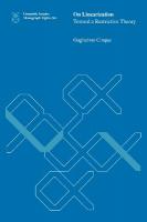 On Linearization: Toward a Restrictive Theory
