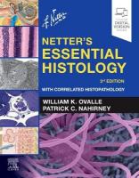 Netter's Essential Histology: With Correlated Histopathology 3rd edition